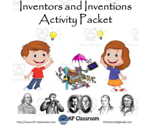 Inventors and Inventions Activity Packet and Worksheets