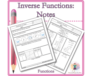 Inverse Function Scaffolded Notes