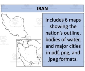 Iran Map Resources