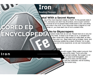 Iron Reading Comprehension Passage - Cored Ed Encyclopedia