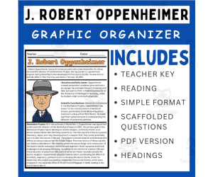 J. Robert Oppenheimer: Graphic Organizer