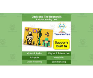 Jack and The Beanstalk: A Micro-Learning Deck | Reading Activities