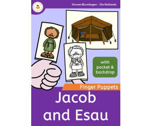 Jacob and Esau - Finger Puppets - Bible story