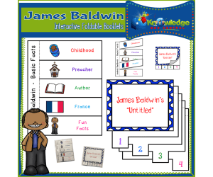 James Baldwin Interactive Foldable Booklets – EBOOK
