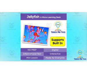 Jellyfish | Interactive Science Lesson | Micro-Learning Deck