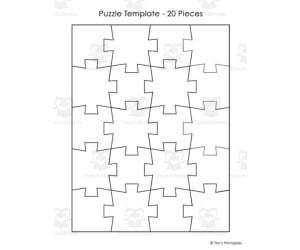 Jigsaw Puzzle Templates