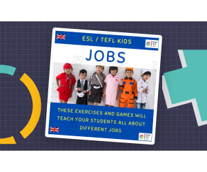 Jobs ESL Lesson Plan For Kids and Early Learners
