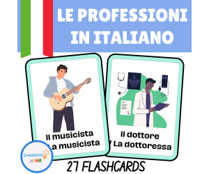 Jobs Flashcards in Italian