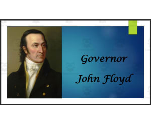 John Floyd (former VA Governor & 3rd-Party Presidential Candidate) BIO PPT