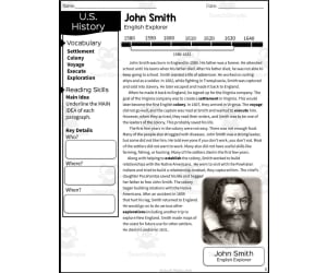 John Smith Reading Packet