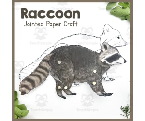 Jointed Raccoon Craft