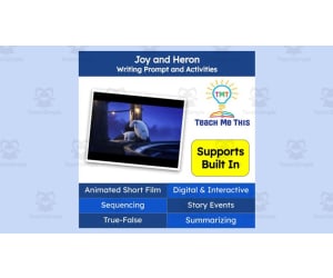 Joy and Heron Animated Writing Activity | Short Film