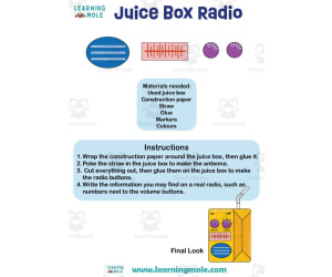 Juice Box Radio Activity