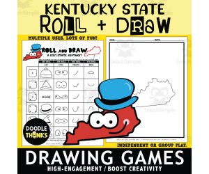 Kentucky Roll and Draw Interactive Dice Game | Creative State Activity