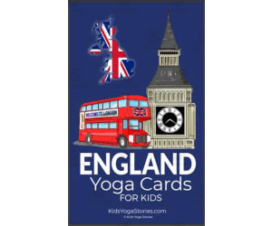 Kids Yoga Stories: England Yoga Cards for Kids