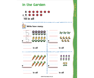 Kindergarten Learning: Addition and Subtraction 1-15 Printable Workbook