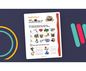 Kindergarten Learning: Consonants and Physical Skills Set 2 Printable Workbook