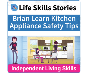 Kitchen Safety Skills: Brian Learn Kitchen Appliance Safety Tips