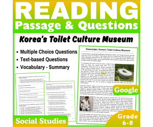 Korea’s Toilet Culture Museum: Social Studies Reading Passage (Docs)