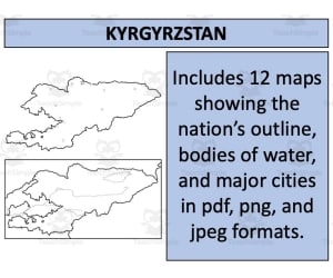 Kyrgyzstan Map Resources
