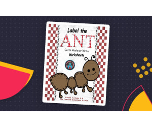 Label the Ant Worksheets