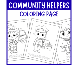 Labor Day Career Day Community Helpers Coloring Pages activities