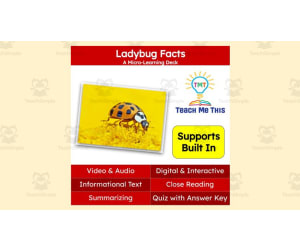Ladybug Facts | Interactive Science Lesson | Micro-Learning Deck