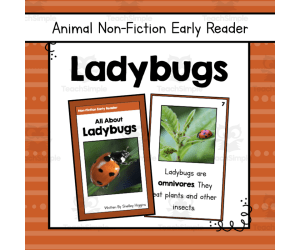 Ladybugs Early Reader Nonfiction Book