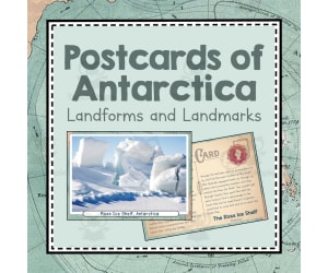 Landmarks and Landforms of Antarctica | Continent of Antarctica Unit Study