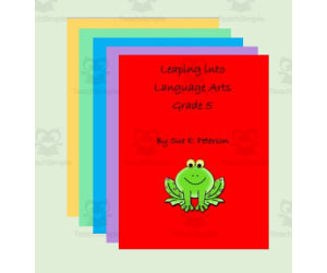 Language Arts with Common Core Standards BUNDLE (Grades 1-5)