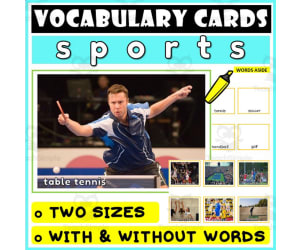 Language Vocabulary Flashcards ESL 47