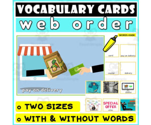 Language Vocabulary Flashcards ESL 57