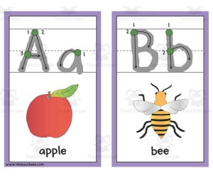 Large ABC Cards | Elementary Classroom Decor