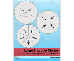Large Fraction Circles