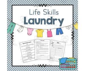 Laundry Lessons – Life Skills Unit (4 Lessons)