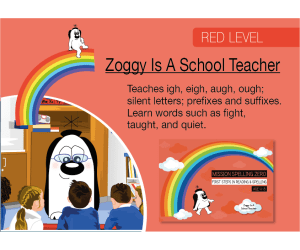 Learn Silent Letters: Zoggy Is A School Teacher