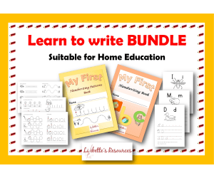 Learn to Write: Patterns and Letters: For the Young Child