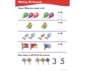 Learning Addition Volume 1 Printable Workbook