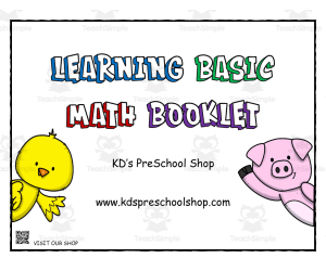 Learning Basic Math Booklet