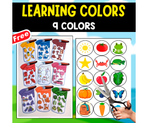 LEARNING COLORS | 9 COLORS_J