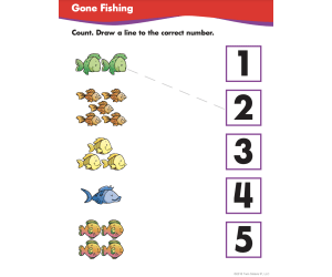 Learning How to Count Activities Printable Workbook