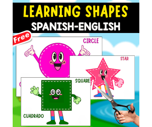LEARNING SHAPES | 6 FREE POSTERS
