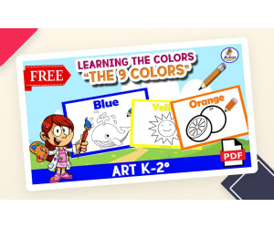 LEARNING THE BASIC COLORS - 10 Colors