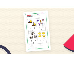 Learning to Count How Many Worksheets