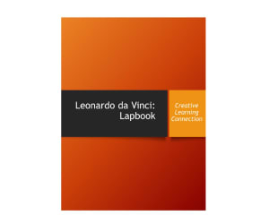 Leonardo da Vinci Lapbook