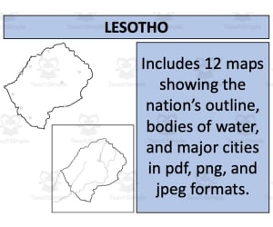 Lesotho Map Resources