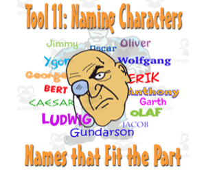 Lesson 11: Naming Characters- How to Come  up with Great Names - A Zombie Wrote my Narrative Essay  with Mr. Butt and Bonefish