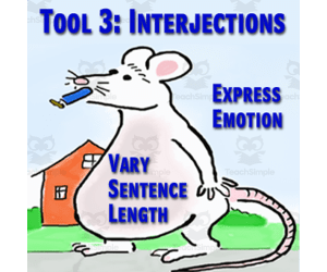 Lesson 4: Interjections: Using Interjections to Make Your Story Pop! - A Zombie Wrote my Narrative Essay with Mr. Butt and Bonefish
