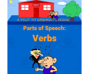 Lesson 5 - Ready? Action! How to write with verbs! -  A Visit to Grammar’s House with Mr. Butt and Bonefish- How to Use the Eight Parts of Speech