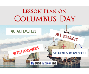 Lesson Plan on Columbus Day